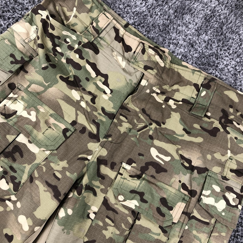 Multicam Tactical Cargo Pants Mens 40x30 Kneepad Adjustable‎ Camo